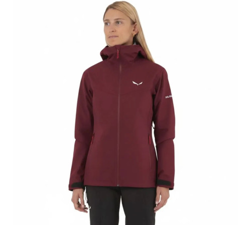 Куртка ж Salewa PUEZ (AQUA 4) 2.5L PTX JACKET W 28616 1570 - 42/36 (S) - бордовий