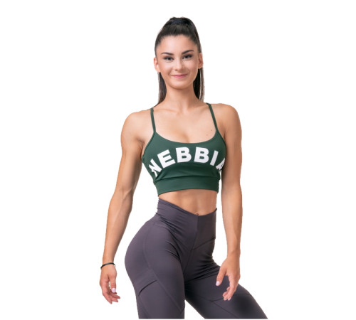 Спортивний бюстгальтер Nebbia Classic Hero 579 - зелений/S Спортивний бюстгальтер Nebbia Classic Hero 579 - зелений/S