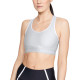 Жіночий спортивний топ Under Armour Mid Keyhole - XS - сірий