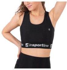 Жіночий спортивний топ inSPORTline Azareta - чорний, S