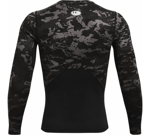 Чоловіча компресійна кофта Under Armour HG Armor Camo Comp LS - чорний камуфляж/L Чоловіча компресійна кофта Under Armour HG Armor Camo Comp LS - чорний камуфляж/L