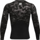Чоловіча компресійна кофта Under Armour HG Armor Camo Comp LS - чорний камуфляж/L