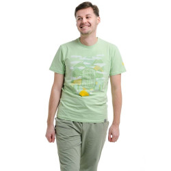 Футболка ч Turbat Daj sy spokij Mns nile green - M - світло-зелений