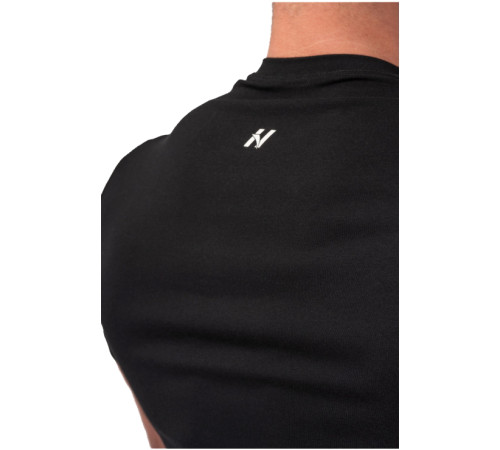 Чоловіча футболка Nebbia Vertical Logo 293 - чорний/XXL Чоловіча футболка Nebbia Vertical Logo 293 - чорний/XXL