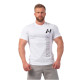 Чоловіча футболка Nebbia Vertical Logo 293 - білий/XL