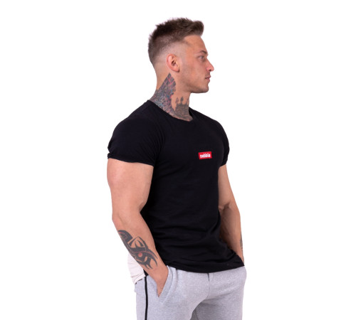 Чоловіча футболка для фітнесу Nebbia Red Label V-typical 142 - розмір М
