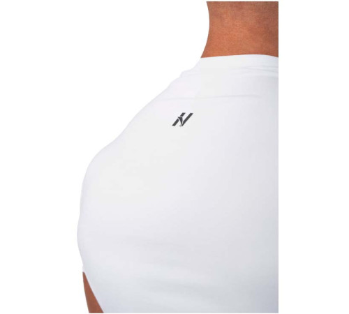 Чоловіча футболка Nebbia Minimalist Logo 291 - XXL - біла Чоловіча футболка Nebbia Minimalist Logo 291 - XXL - біла