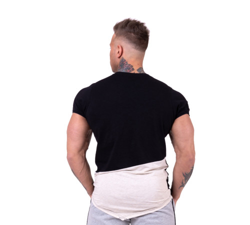 Чоловіча футболка для фітнесу Nebbia Red Label V-typical 142 - розмір L