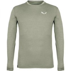 Футболка ч Salewa PUEZ MELANGE DRY M L/S TEE 27453 5135 - 54/2X - сірий