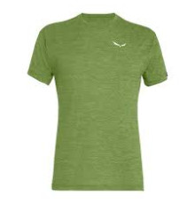 Футболка ч Salewa PUEZ MELANGE DRY M S/S TEE 26537 5716 - 54/2X - зелений