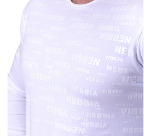 Чоловіча футболка з довгим рукавом Nebbia More than basic! 147 - розмір L Чоловіча футболка з довгим рукавом Nebbia More than basic! 147 - розмір L