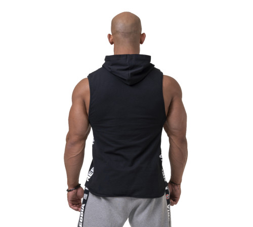 Футболка з капюшоном без рукавів Nebbia Legend-Approved 191 - чорний/XL Футболка з капюшоном без рукавів Nebbia Legend-Approved 191 - чорний/XL