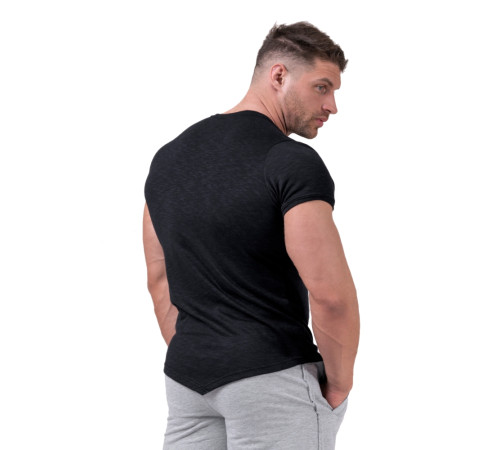 Чоловіча футболка Nebbia Red Label Muscle Back 172 - чорний/L
