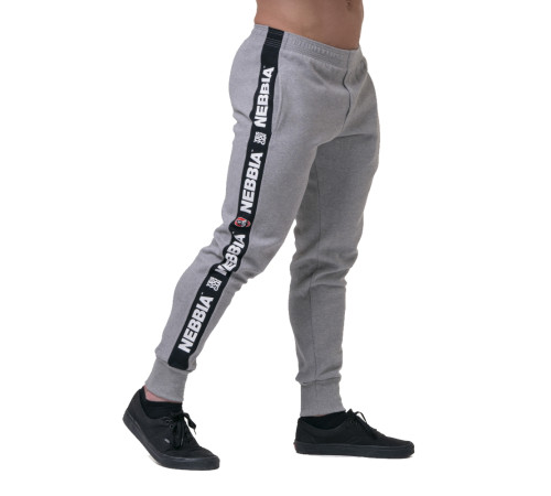 Чоловічі спортивні штани Nebbia Golden Era 196 - сірий/XXL Чоловічі спортивні штани Nebbia Golden Era 196 - сірий/XXL