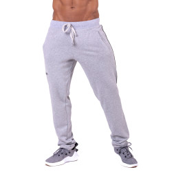  Чоловічі спортивні штани Nebbia Side Stripe Retro Joggers 154 - розмір M/сірий