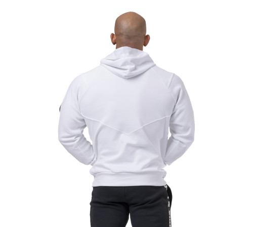 Чоловіча кофта з капюшоном Nebbia Unlock the Champion 194 - білий/XXL