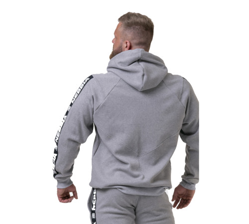 Чоловіча кофта з капюшоном Nebbia Unlock the Champion 194 - сірий/XL Чоловіча кофта з капюшоном Nebbia Unlock the Champion 194 - сірий/XL