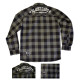 Сорочка з довгим рукавом BLACK HEART Duke - сіра/XL