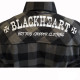 Сорочка з довгим рукавом BLACK HEART Duke - сіра/XXL