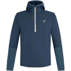 Флісова кофта чоловіча 2117 Gyljen Hoodie M 7816916 розмір L - темно-синя
