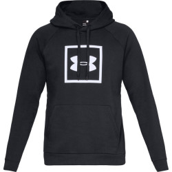 Чоловіче худі Under Armour Rival Fleece Logo - чорне/L