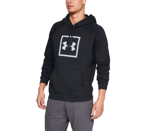 Чоловіче худі Under Armour Rival Fleece Logo - чорне/XL Чоловіче худі Under Armour Rival Fleece Logo - чорне/XL