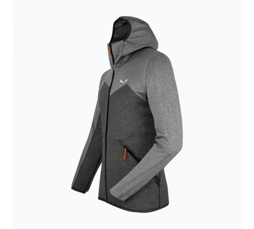 Фліс ч Salewa PUEZ MELANGE PL M FZ HDY 27386 0910 - 46/S - чорний Фліс ч Salewa PUEZ MELANGE PL M FZ HDY 27386 0910 - 46/S - чорний