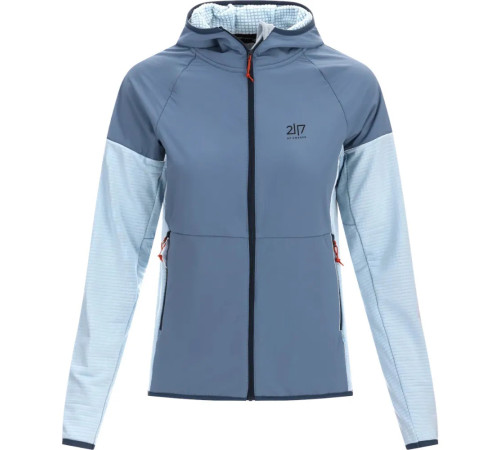 Флісова кофта чоловіча 2117 Trubo Fleece H 7815935 розмір L - синьо-сіра