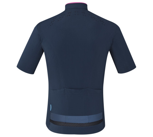 Велоджерсі SHIMANO на замок Evolve Navy - L - синій/рожевий Велоджерсі SHIMANO на замок Evolve Navy - L - синій/рожевий