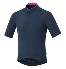 Велоджерсі SHIMANO на замок Evolve Navy - L - синій/рожевий