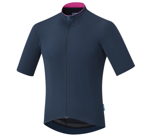 Велоджерсі SHIMANO на замок Evolve Navy - L - синій/рожевий Велоджерсі SHIMANO на замок Evolve Navy - L - синій/рожевий
