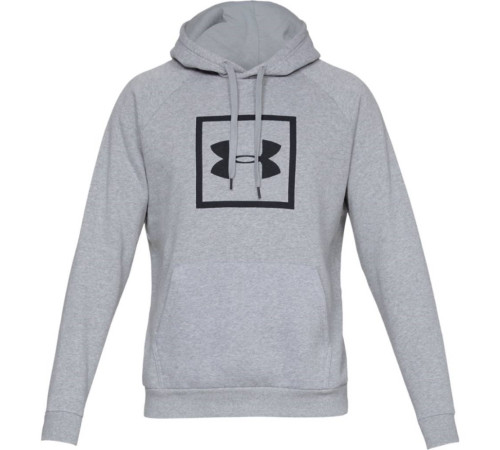 Чоловіче худі Under Armour Rival Fleece Logo - сіре/М Чоловіче худі Under Armour Rival Fleece Logo - сіре/М