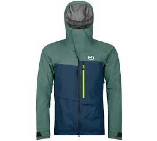 Куртка ч Ortovox 3L RAVINE SHELL JACKET M deep ocean - M - синій