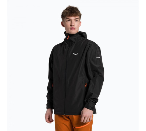 Куртка ч Salewa PUEZ (AQUA 4) 2.5L PTX JACKET M 28615 0910 - 46/S - чорний Куртка ч Salewa PUEZ (AQUA 4) 2.5L PTX JACKET M 28615 0910 - 46/S - чорний