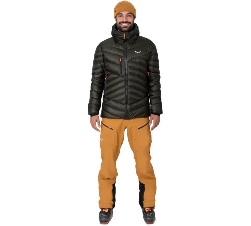 Куртка чоловіча Salewa ORTLES MED 3 RDS DWN JACKET M 28718 5281 розмір 46/S - темно-оливкова