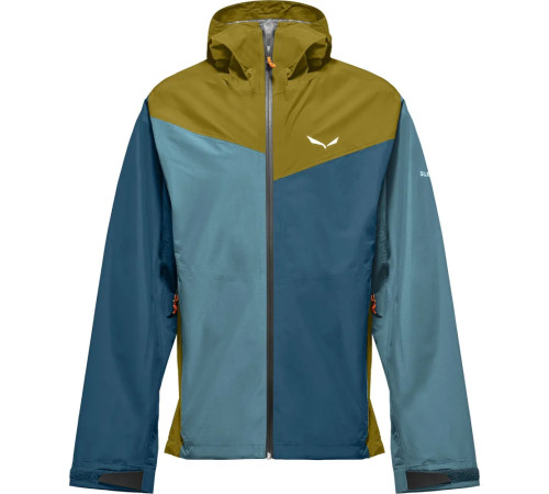 Куртка чоловіча Salewa PUEZ (AQUA 4) 2.5L PTX JACKET M 28615 5B12 розмір 46/S - оливково-синя