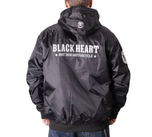 Чоловіча куртка Black Heart Barker - чорний / XL Чоловіча куртка Black Heart Barker - чорний / XL