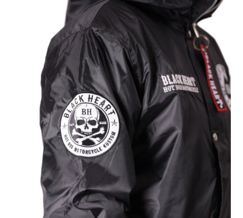 Чоловіча куртка Black Heart Barker - чорний / XL Чоловіча куртка Black Heart Barker - чорний / XL