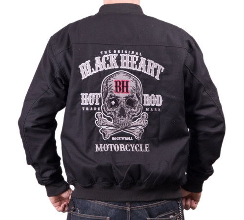 Чоловіча куртка Black Heart Bender - чорний / XL