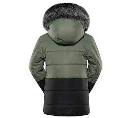 Куртка ч Alpine Pro EGYP MJCB625 587 - L - зелений/чорний