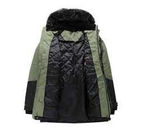 Куртка ч Alpine Pro EGYP MJCB625 587 - L - зелений/чорний