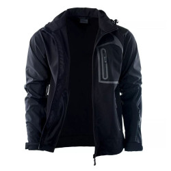 Чоловіча куртка SOFTSHELL HI-TEC NILS - М - чорна