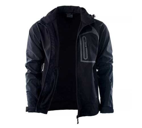 Чоловіча куртка SOFTSHELL HI-TEC NILS - М - чорна