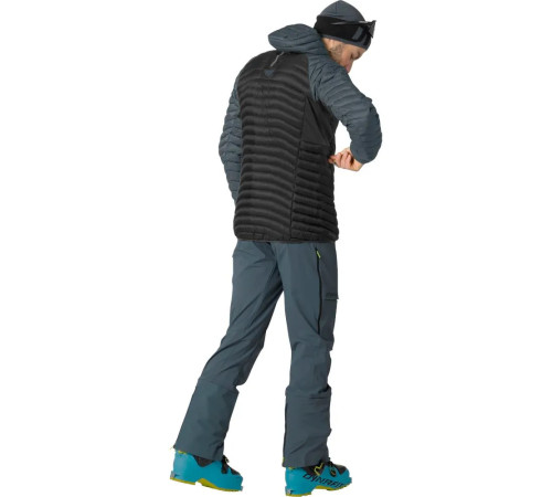 Куртка чоловіча Dynafit RADICAL DWN M HOOD JKT 70914 0721 розмір 48/M - чорно-сіра