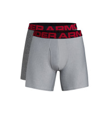 Чоловічі боксерки  Under  Armour Tech - 2 пари:сірі/світло-сірі/XXL