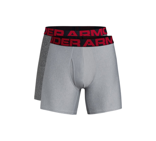 Чоловічі боксерки Under Armour Tech- 2 пари:сірі/світло-сірі/S Чоловічі боксерки Under Armour Tech- 2 пари:сірі/світло-сірі/S