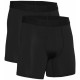 Чоловічі боксерки Under Armour Tech Mesh - 2 пари:чорні/L