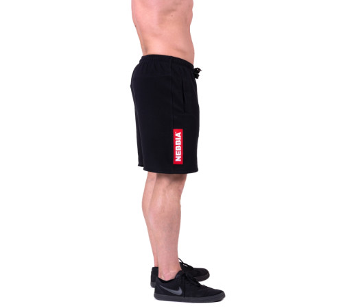 Чоловічі шорти для спортзалу Nebbia Red Label 152 - розмір XXL / чорний
