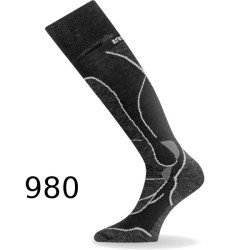 Шкарпетки Lasting STW - XL - чорний/зелений