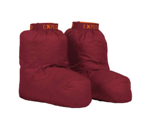 Пухові шкарпетки Exped Down Sock - M - бордовий Пухові шкарпетки Exped Down Sock - M - бордовий